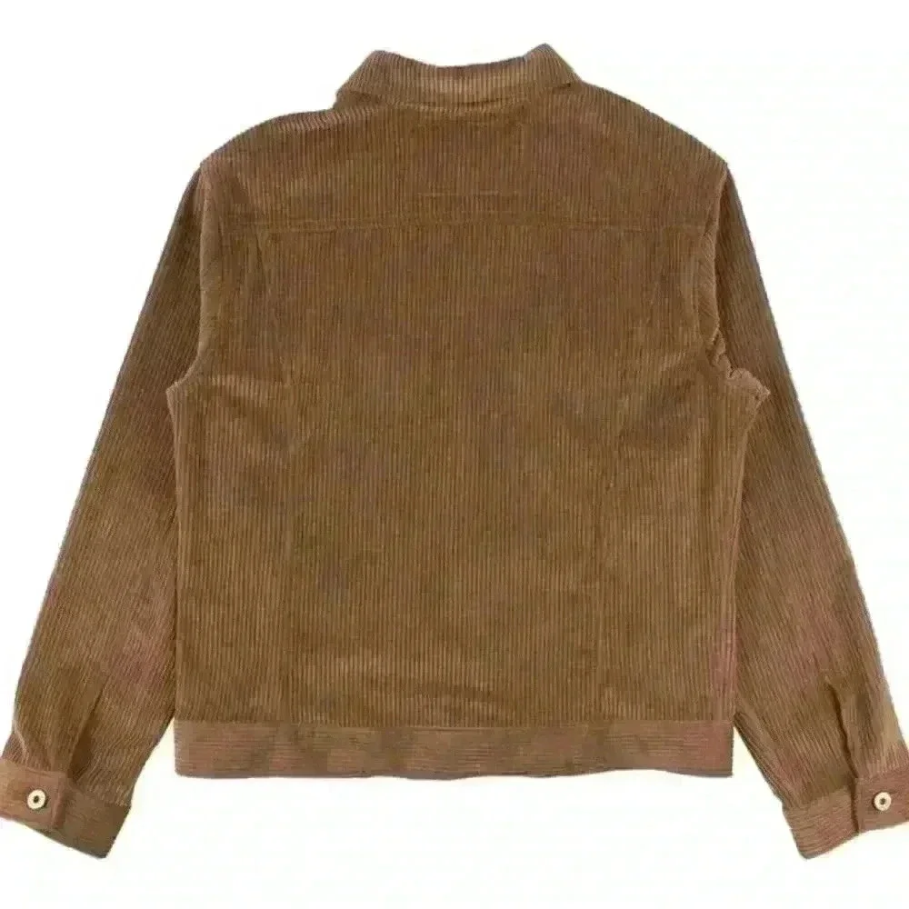 Naked & Famous Seesucker Corduroy Brown Jacket - XS - Picture 4 of 10